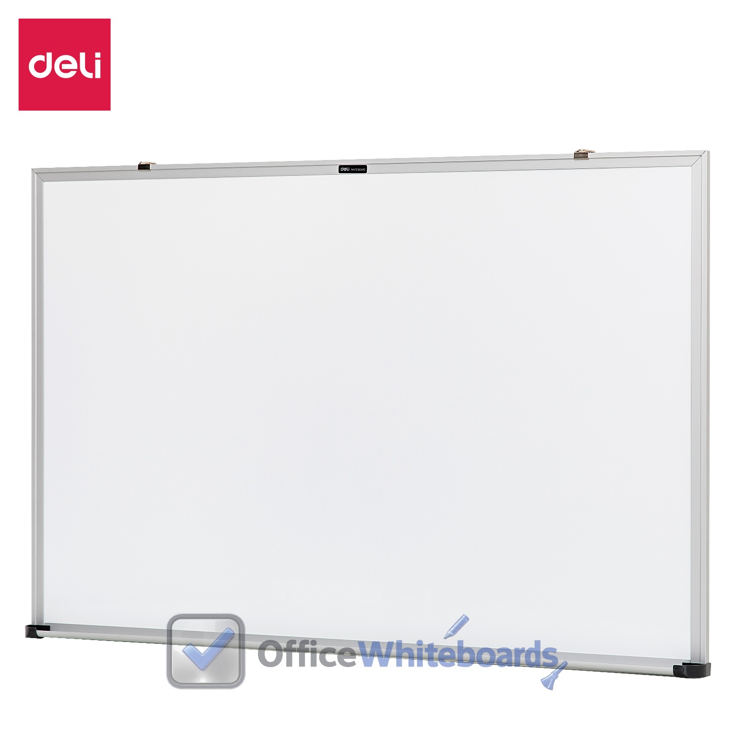 Deli Magnetic Whiteboard 3×2 with Accessories — E7816